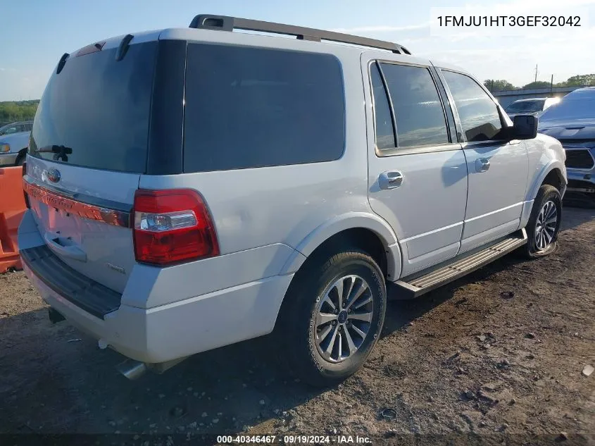 1FMJU1HT3GEF32042 2016 Ford Expedition Xlt