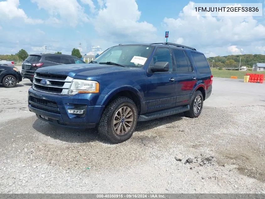 1FMJU1HT2GEF53836 2016 Ford Expedition Xlt