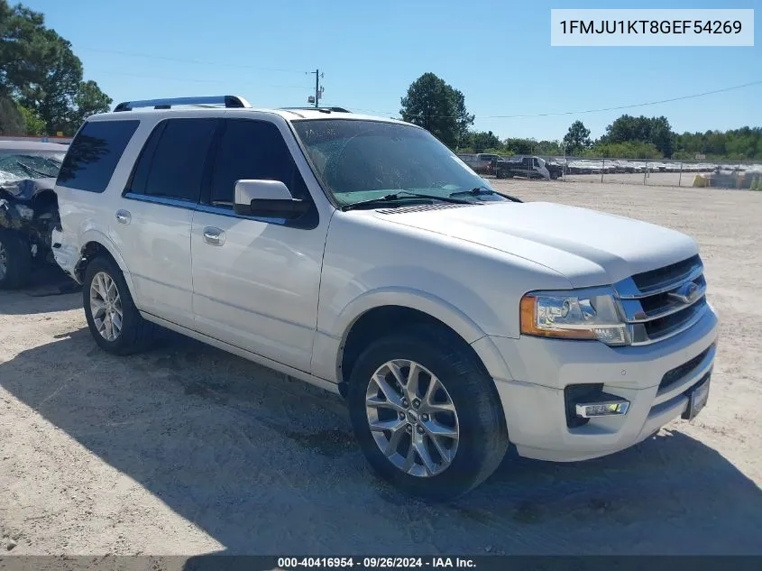 2016 Ford Expedition Limited VIN: 1FMJU1KT8GEF54269 Lot: 40416954