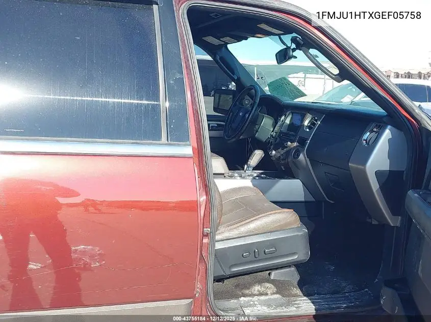1FMJU1HTXGEF05758 2016 Ford Expedition King Ranch