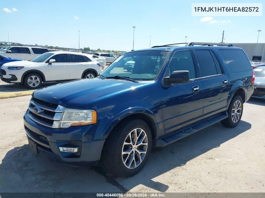 2017 Ford Expedition El Xlt VIN: 1FMJK1HT6HEA82572 Lot: 40446096