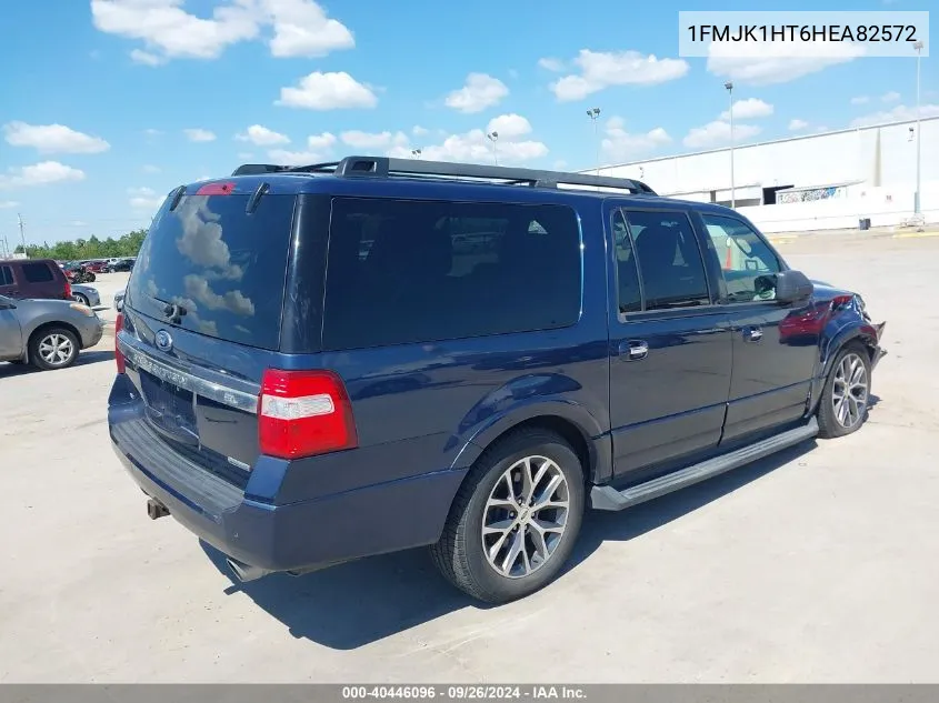 2017 Ford Expedition El Xlt VIN: 1FMJK1HT6HEA82572 Lot: 40446096