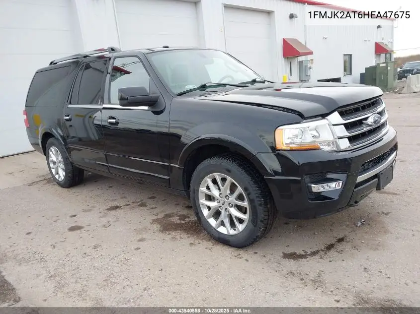 1FMJK2AT6HEA47675 2017 Ford Expedition El Limited