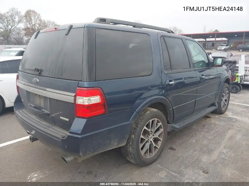 1FMJU1JT5HEA24148 2017 Ford Expedition Xlt