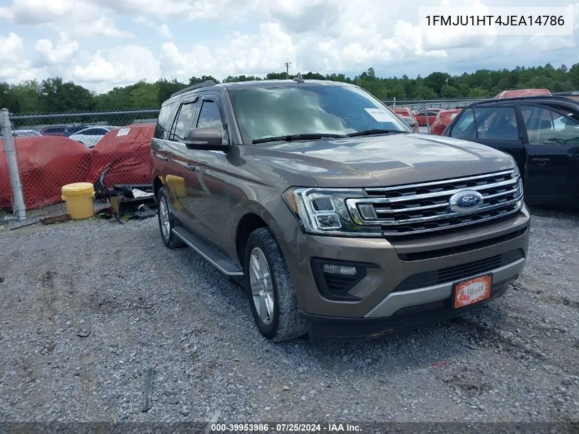 1FMJU1HT4JEA14786 2018 Ford Expedition Xlt