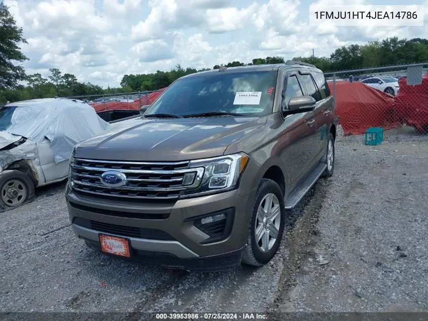 1FMJU1HT4JEA14786 2018 Ford Expedition Xlt