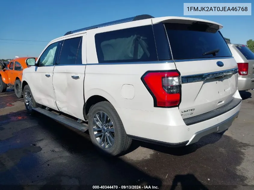 1FMJK2AT0JEA46768 2018 Ford Expedition Max Limited