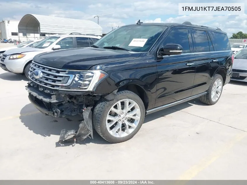 1FMJU1KT7JEA70505 2018 Ford Expedition Limited