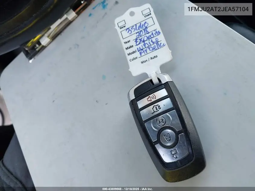 1FMJU2AT2JEA57104 2018 Ford Expedition Limited