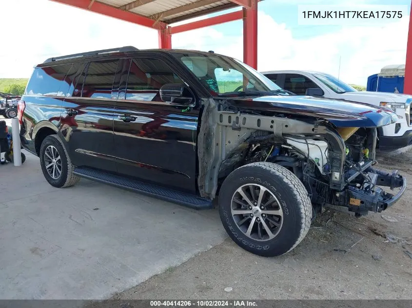 2019 Ford Expedition Max Xlt VIN: 1FMJK1HT7KEA17575 Lot: 40414206