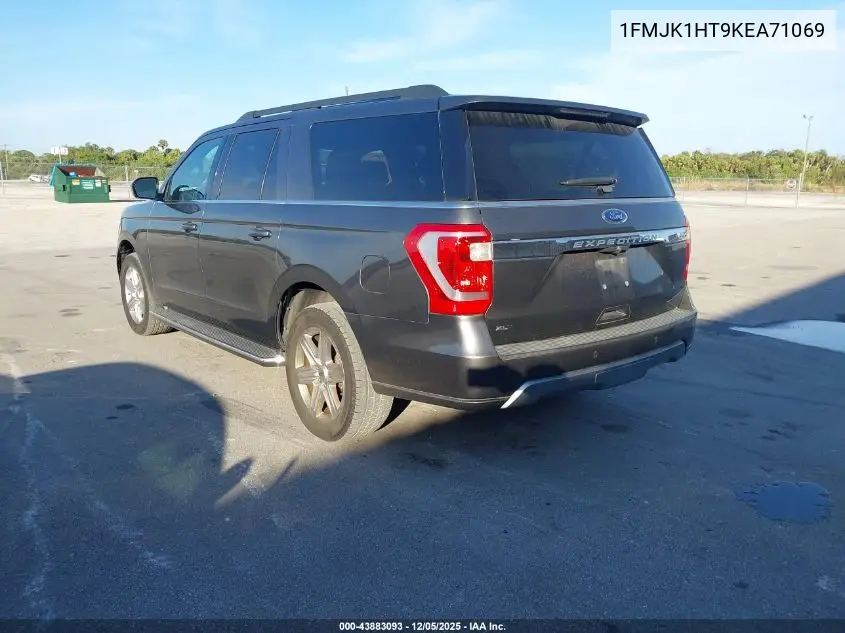 1FMJK1HT9KEA71069 2019 Ford Expedition Max Xlt