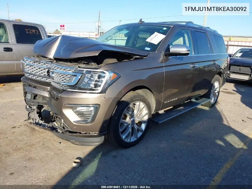 1FMJU1MT8KEA30092 2019 Ford Expedition Platinum