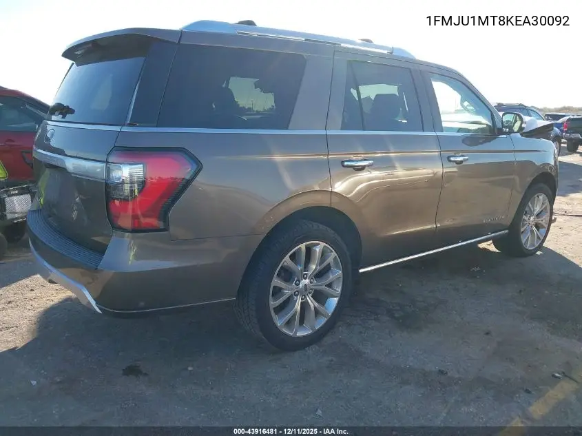 1FMJU1MT8KEA30092 2019 Ford Expedition Platinum