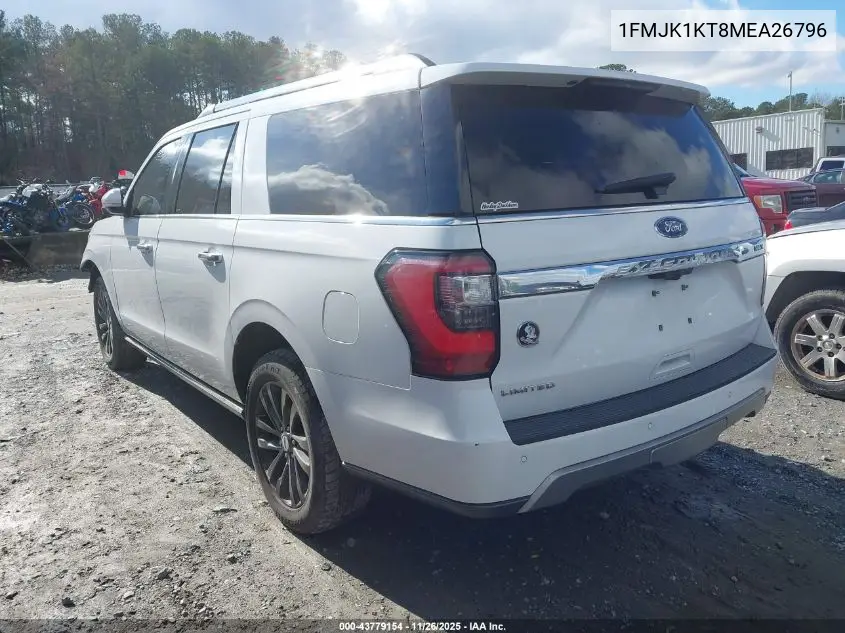 1FMJK1KT8MEA26796 2021 Ford Expedition Limited Max