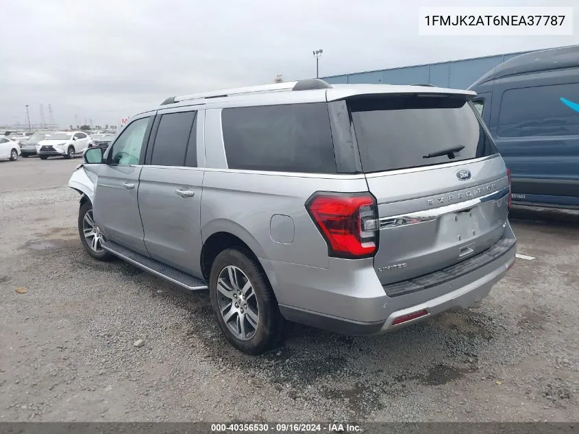 1FMJK2AT6NEA37787 2022 Ford Expedition Max Limited