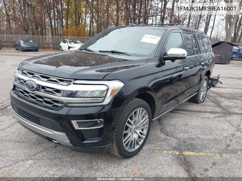 1FMJK1M83REA16001 2024 Ford Expedition Platinum Max