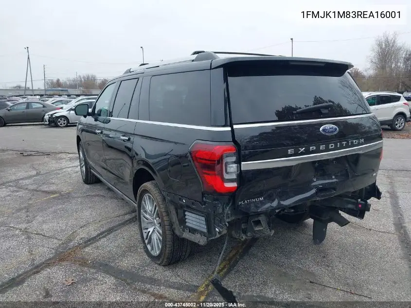 1FMJK1M83REA16001 2024 Ford Expedition Platinum Max