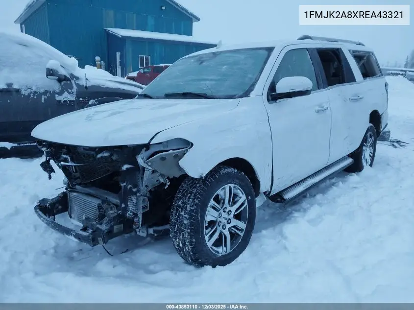 1FMJK2A8XREA43321 2024 Ford Expedition Limited Max