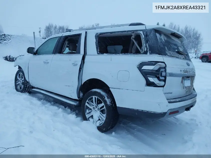1FMJK2A8XREA43321 2024 Ford Expedition Limited Max
