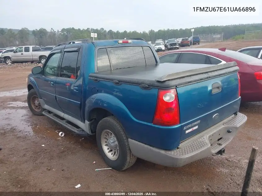 1FMZU67E61UA66896 2001 Ford Explorer Sport Trac