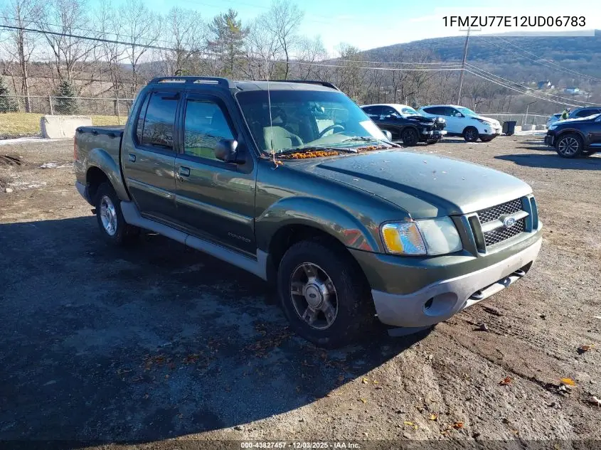 1FMZU77E12UD06783 2002 Ford Explorer Sport Trac