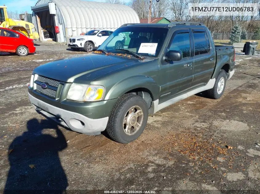 1FMZU77E12UD06783 2002 Ford Explorer Sport Trac