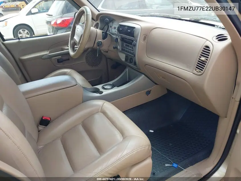 1FMZU77E22UB30147 2002 Ford Explorer Sport Trac
