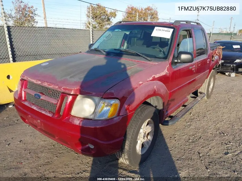1FMZU67K75UB82880 2005 Ford Explorer Sport Trac Adrenalin/Xls/Xlt