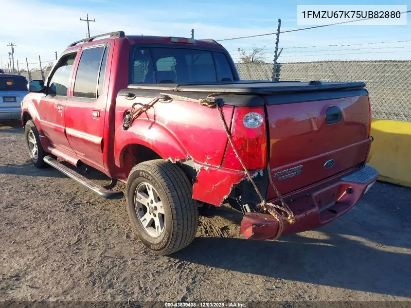 1FMZU67K75UB82880 2005 Ford Explorer Sport Trac Adrenalin/Xls/Xlt