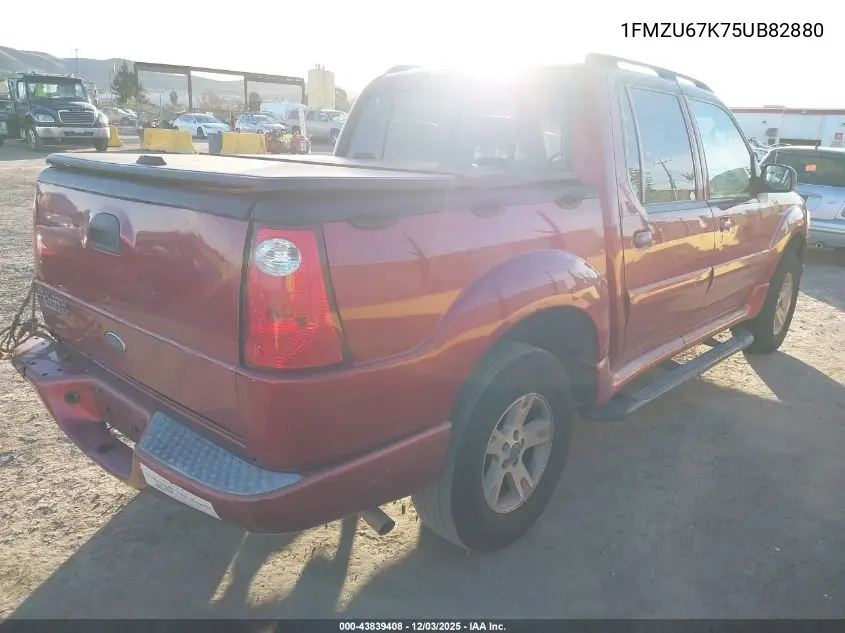 1FMZU67K75UB82880 2005 Ford Explorer Sport Trac Adrenalin/Xls/Xlt