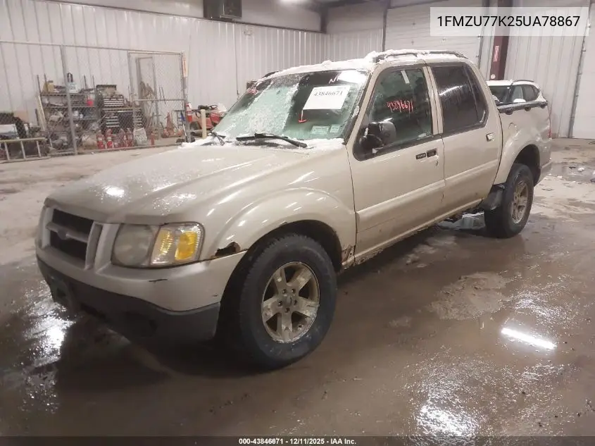 1FMZU77K25UA78867 2005 Ford Explorer Sport Trac Adrenalin/Xls/Xlt