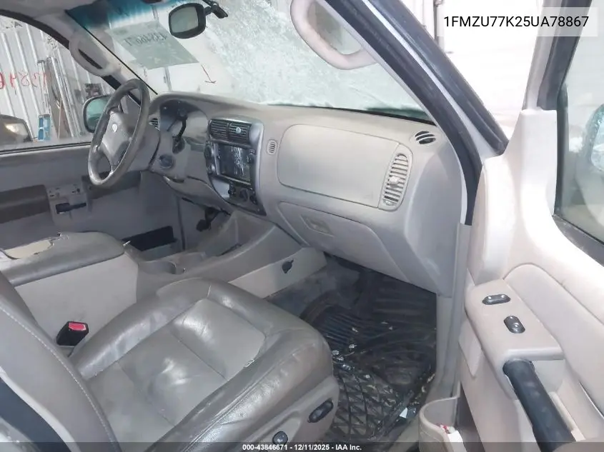 1FMZU77K25UA78867 2005 Ford Explorer Sport Trac Adrenalin/Xls/Xlt