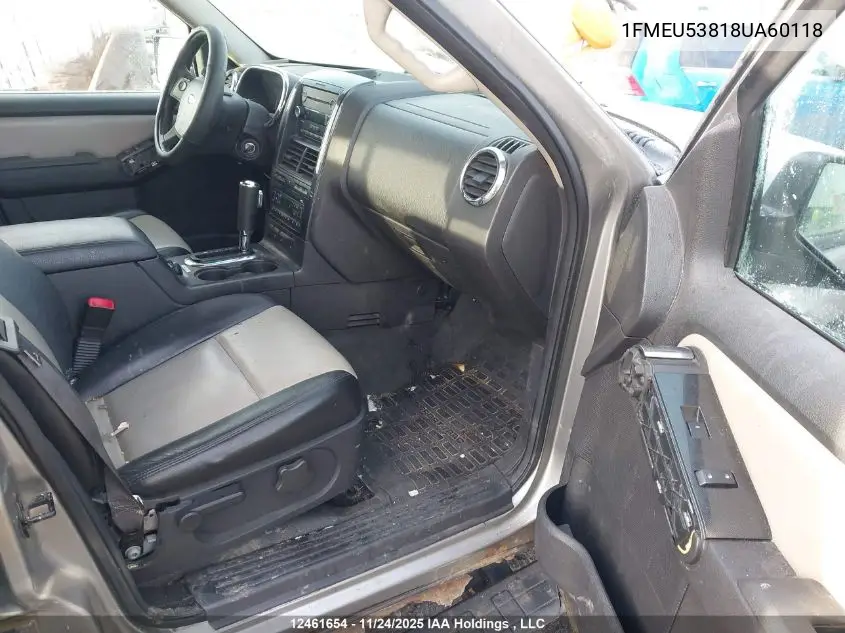 1FMEU53818UA60118 2008 Ford Explorer Sport Trac Limited