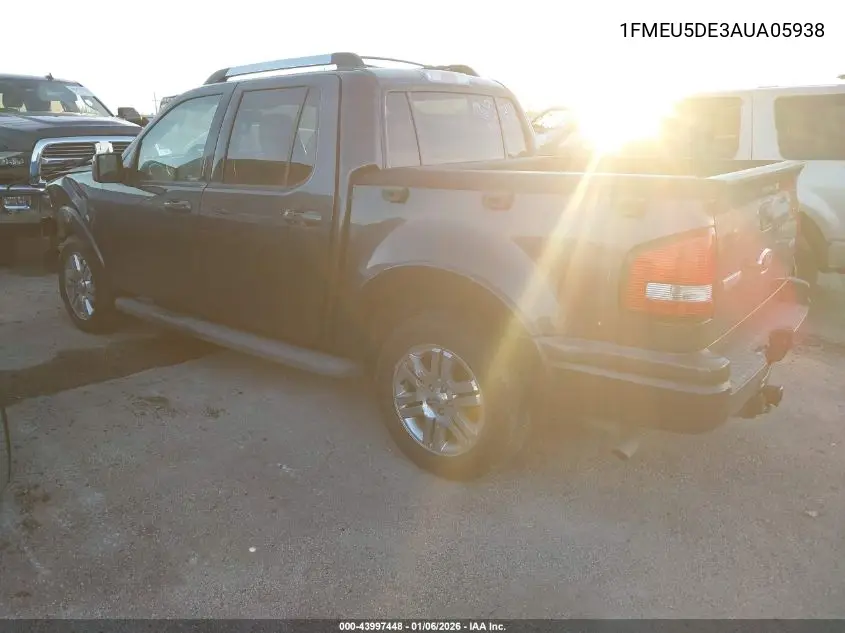 2010 Ford Explorer Sport Trac Limited VIN: 1FMEU5DE3AUA05938 Lot: 43997448