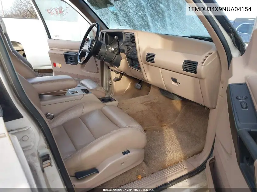 1FMDU34X9NUA04154 1992 Ford Explorer
