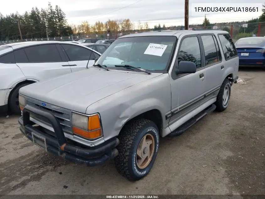1FMDU34X4PUA18661 1993 Ford Explorer