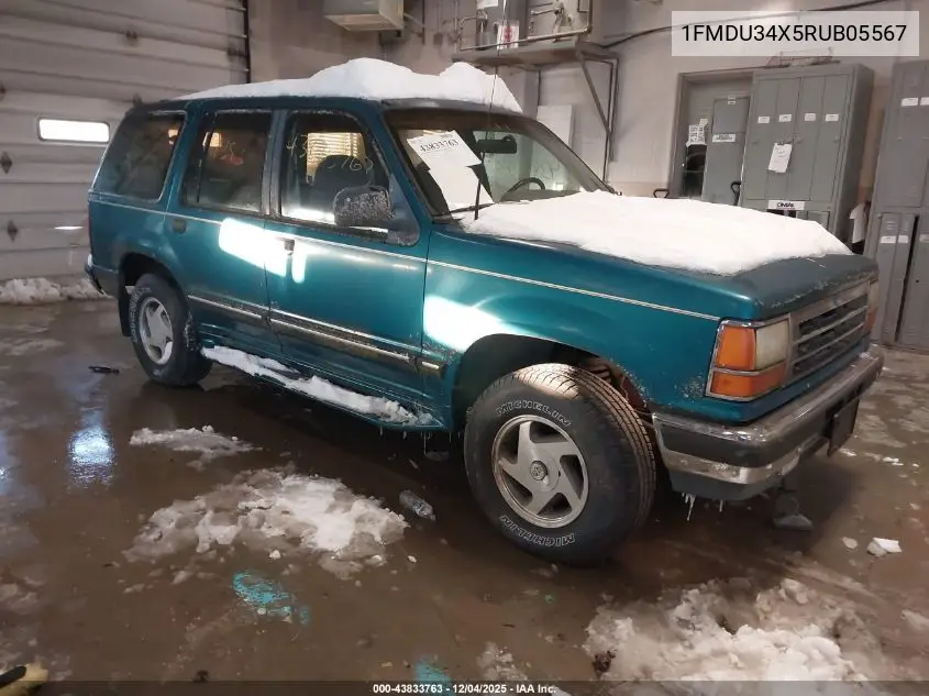 1FMDU34X5RUB05567 1994 Ford Explorer
