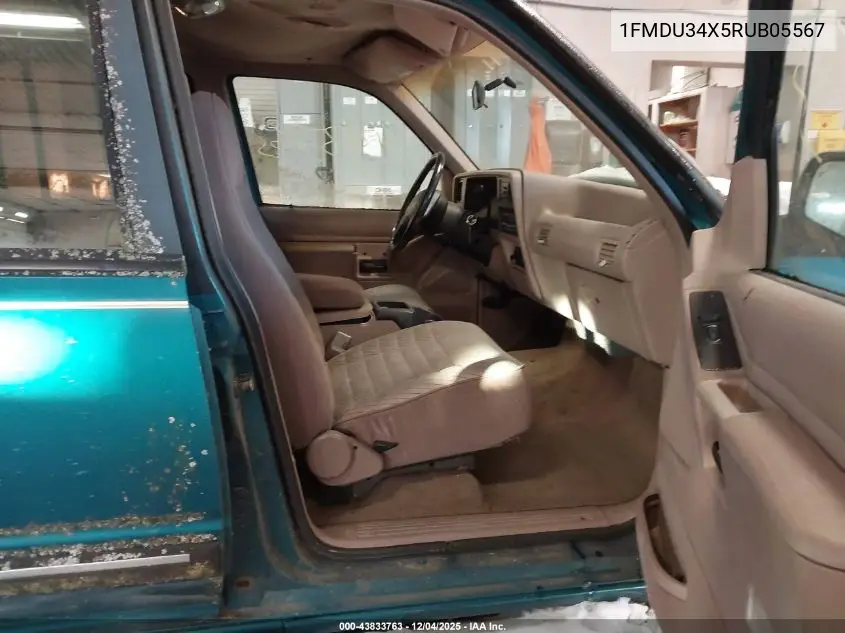 1FMDU34X5RUB05567 1994 Ford Explorer