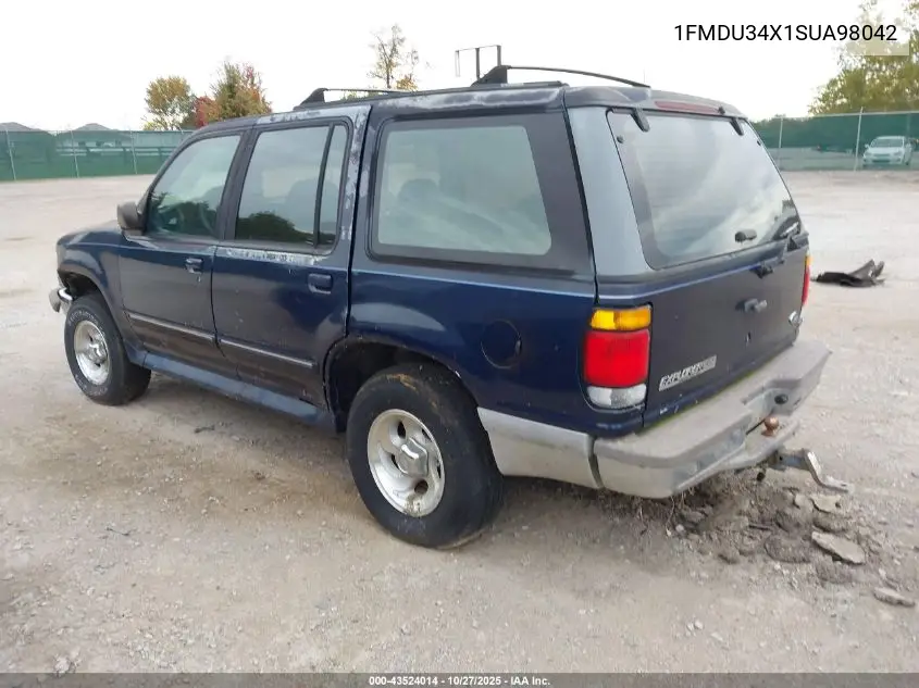 1FMDU34X1SUA98042 1995 Ford Explorer