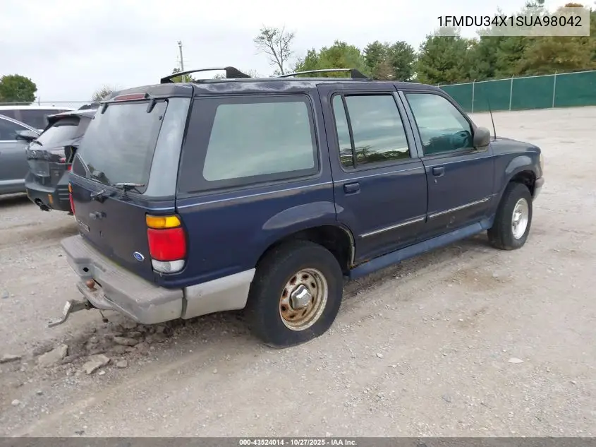 1FMDU34X1SUA98042 1995 Ford Explorer