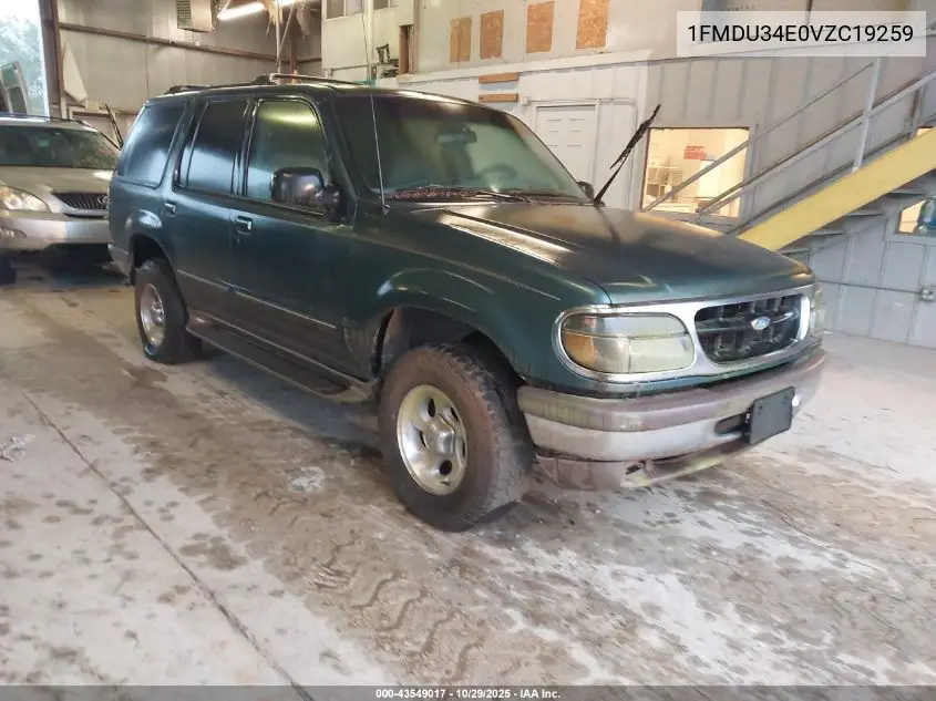 1FMDU34E0VZC19259 1997 Ford Explorer Eddie Bauer/Limited/Xl/Xlt