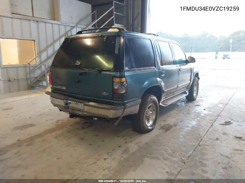 1FMDU34E0VZC19259 1997 Ford Explorer Eddie Bauer/Limited/Xl/Xlt