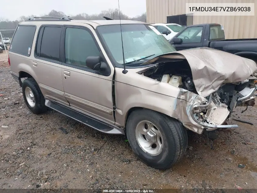 1FMDJ34E7VZB69038 1997 Ford Explorer