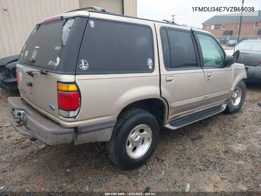 1FMDJ34E7VZB69038 1997 Ford Explorer