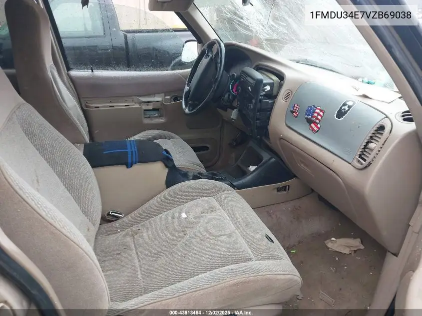 1FMDJ34E7VZB69038 1997 Ford Explorer