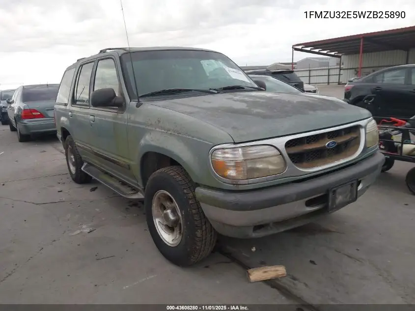 1FMZU32E5WZB25890 1998 Ford Explorer Eddie Bauer/Limited/Xl/Xlt