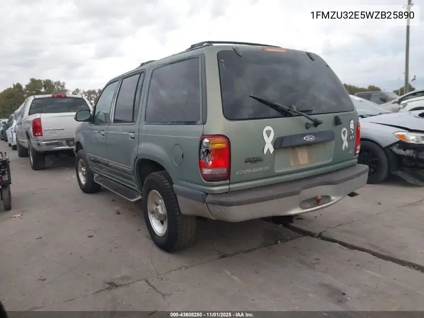 1FMZU32E5WZB25890 1998 Ford Explorer Eddie Bauer/Limited/Xl/Xlt