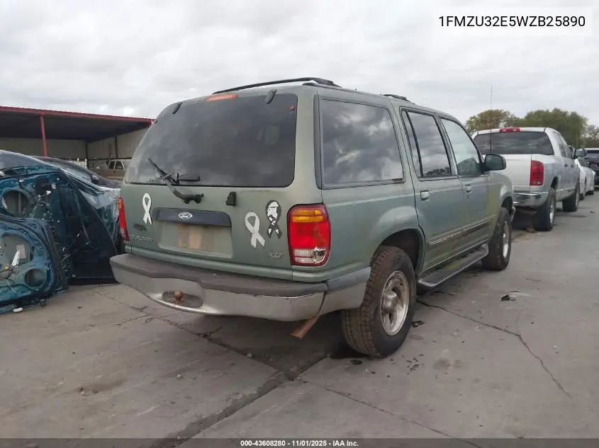 1FMZU32E5WZB25890 1998 Ford Explorer Eddie Bauer/Limited/Xl/Xlt