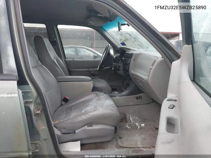 1FMZU32E5WZB25890 1998 Ford Explorer Eddie Bauer/Limited/Xl/Xlt