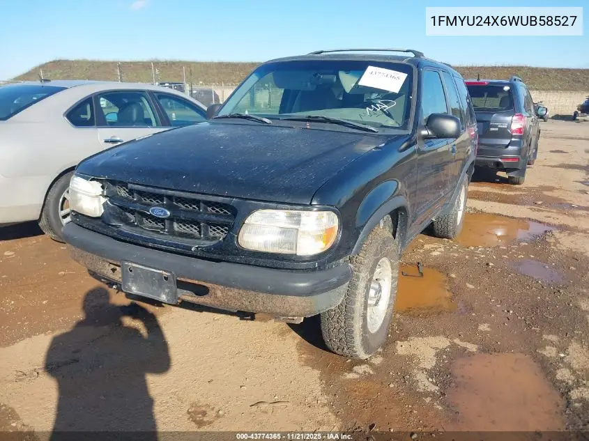 1FMYU24X6WUB58527 1998 Ford Explorer Sport